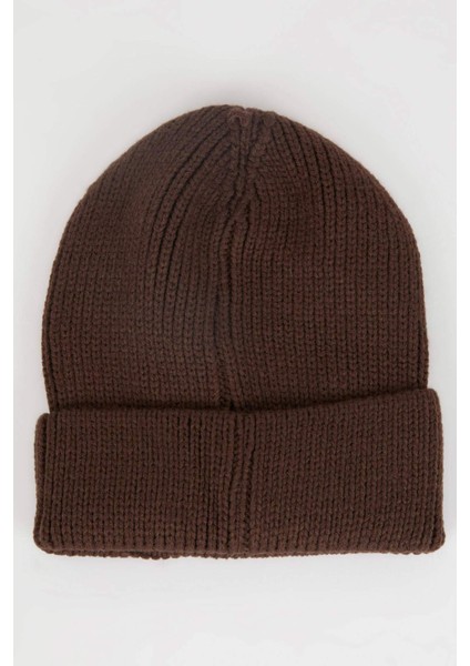 Erkek Etiket Baskılı Bere C7149AX24WN