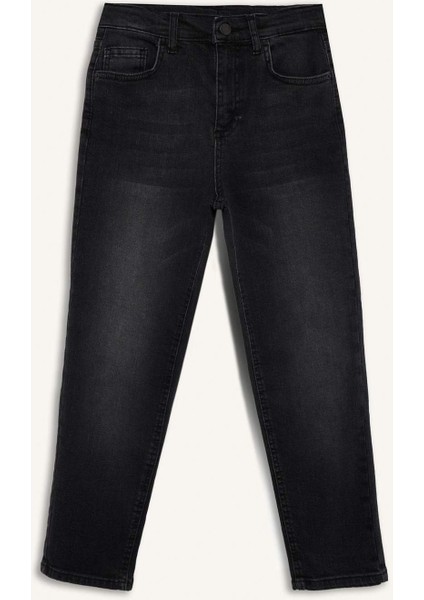 Erkek Çocuk Straight Fit Basic Düz Jean Pantolon C7230A825SM
