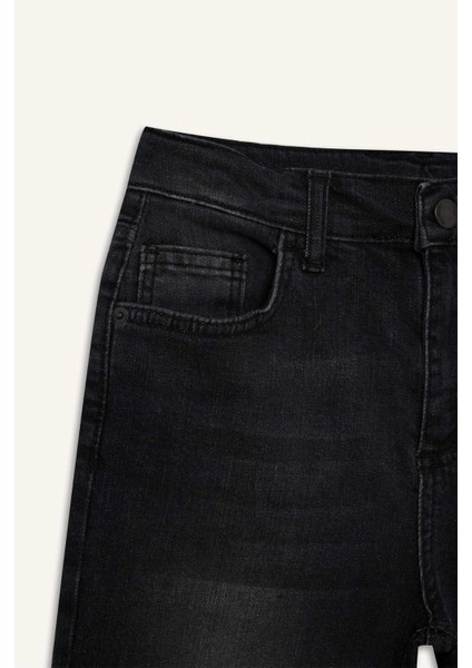 Erkek Çocuk Straight Fit Basic Düz Jean Pantolon C7230A825SM