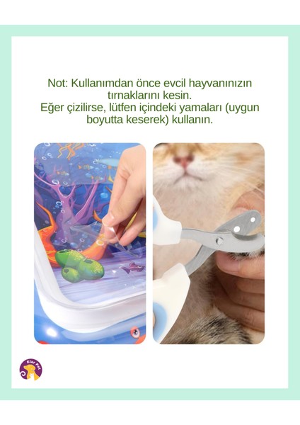 Kedi Su Oyun Matı 50-69CM modelleri