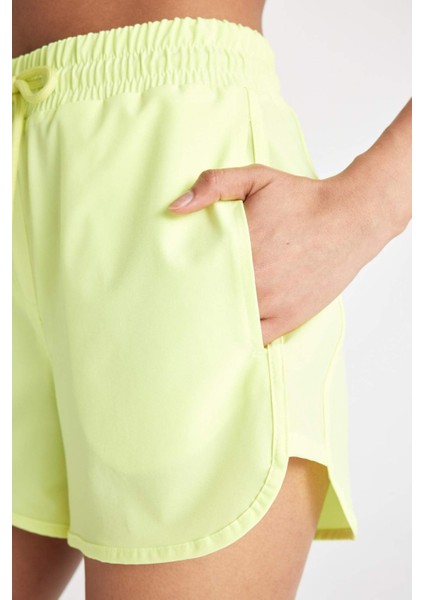 DeFactoFit Slim Fit Esnek Dokulu Deniz Şortu B6571AX24HS