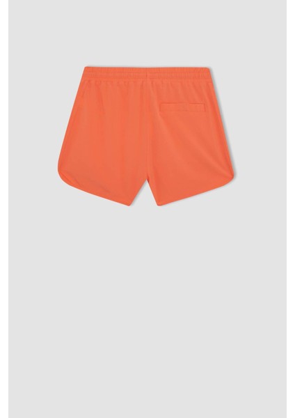 DeFactoFit Slim Fit Esnek Dokulu Deniz Şortu B6571AX24HS