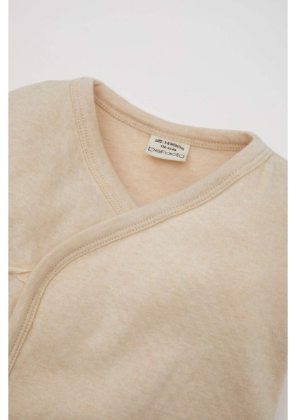 Kız Bebek Yenidoğan Kısa Kollu Tulum C5086A524SM