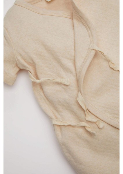 Kız Bebek Yenidoğan Kısa Kollu Tulum C5086A524SM