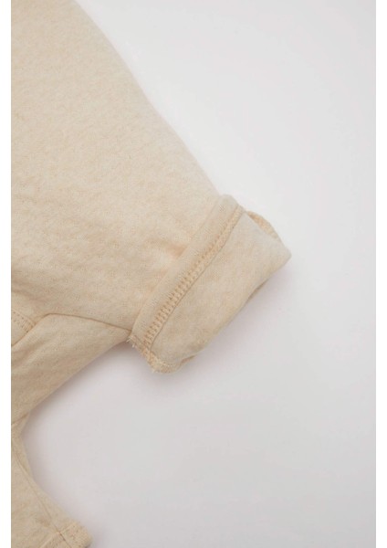 Kız Bebek Yenidoğan Kısa Kollu Tulum C5086A524SM