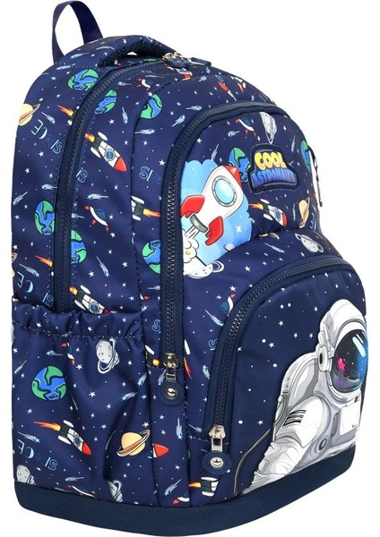Ultra Lüks Erkek Çocuk Ortopedik Su Geçirmez Astronot İlkokul Çantası Termal Beslenme Ve Kalemlik fırsatları