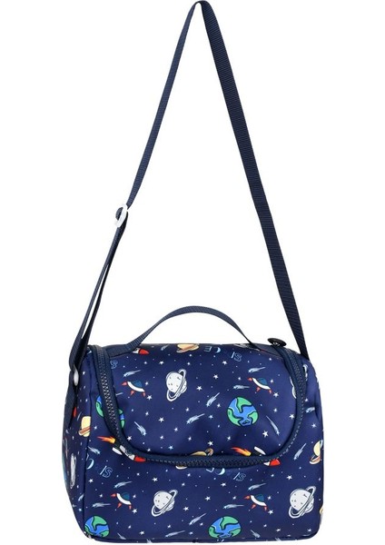 Ultra Lüks Erkek Çocuk Ortopedik Su Geçirmez Astronot İlkokul Çantası Termal Beslenme Ve Kalemlik