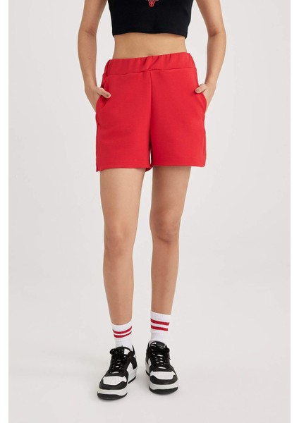 Oversize Geniş Kalıp Sporcu Şort B8975AX24SM