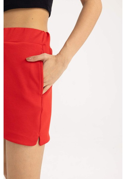 Oversize Geniş Kalıp Sporcu Şort B8975AX24SM