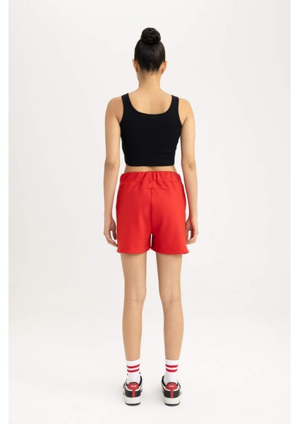 Oversize Geniş Kalıp Sporcu Şort B8975AX24SM