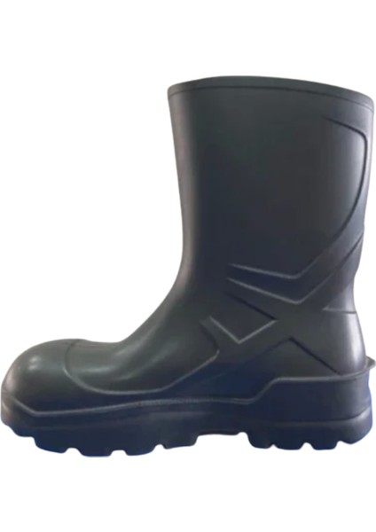 Boots Poliüretan Soğuğa Dayanıklı Kısa Çelik Burunlu Yeşil Çizme fırsatları