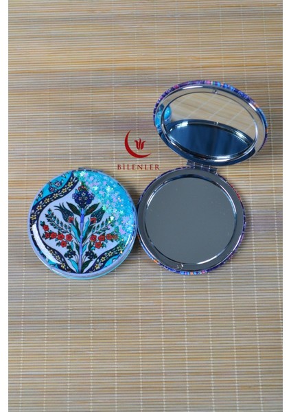 Cep Çanta Aynası,makyaj Aynası Etnik Desenli Dikdörtgen 6,5x8,5cm fiyatları