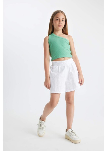 Kız Çocuk Baskılı Şort