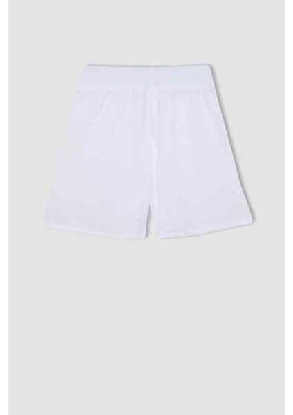 Kız Çocuk Baskılı Şort