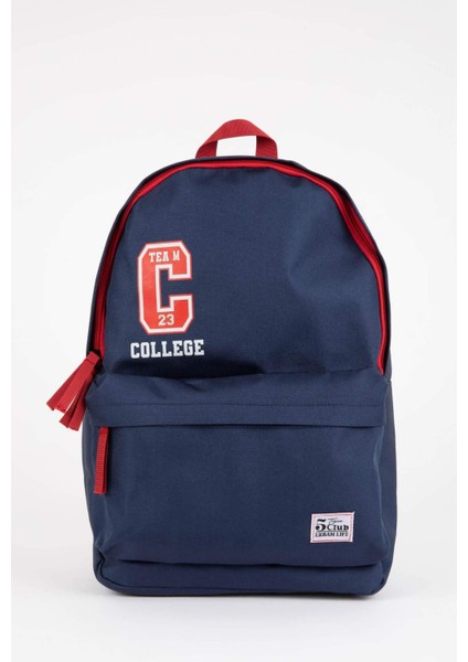 Unisex Çocuk Baskılı Oxford Okul Sırt Çantası C5542A8NS