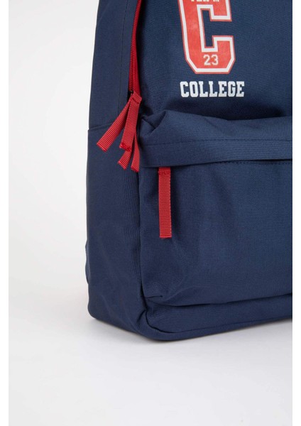 Unisex Çocuk Baskılı Oxford Okul Sırt Çantası C5542A8NS