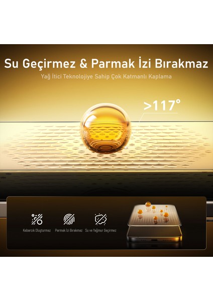 The Future Iphone 16 Pro Kılıfı Siyah, Tam Kaplayan Kırılmaz Temperli Camlı Koruma indirimleri