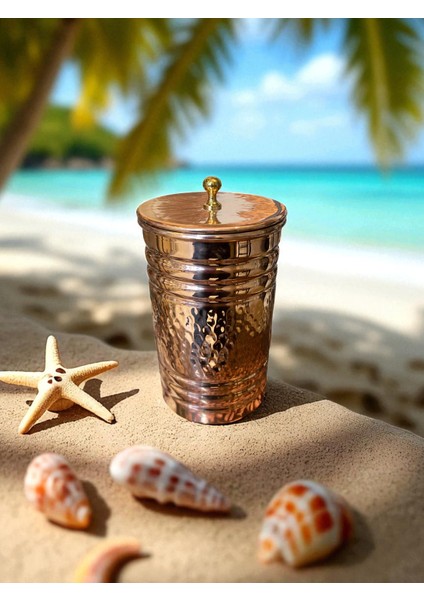 - Kapaklı Saf Bakır Baharatlık – 14 cm Yükseklik, 10 cm Çap, 339 gr Ağırlık, Kalaylı Iç Yüzey, Kahramanmaraş El Işçiliği El Dövmesi Geleneksel Mutfak Aksesuarı fırsatları