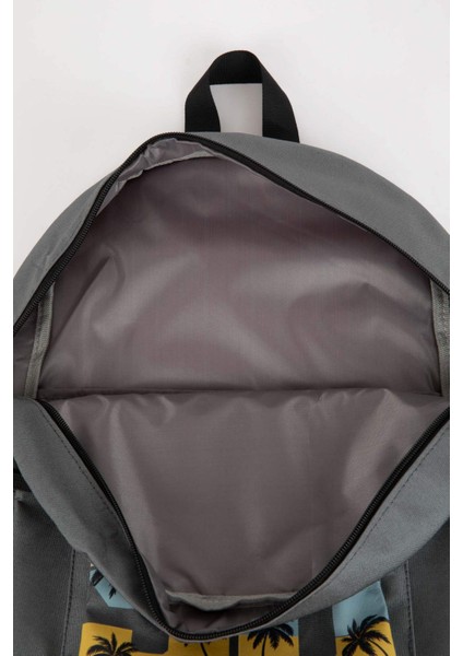 Unisex Çocuk Baskılı Oxford Okul Sırt Çantası C5541A8NS