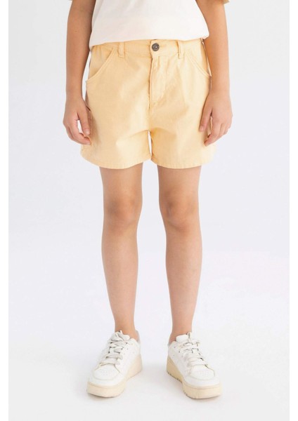 Kız Çocuk Pamuklu Şort C5221A824SM