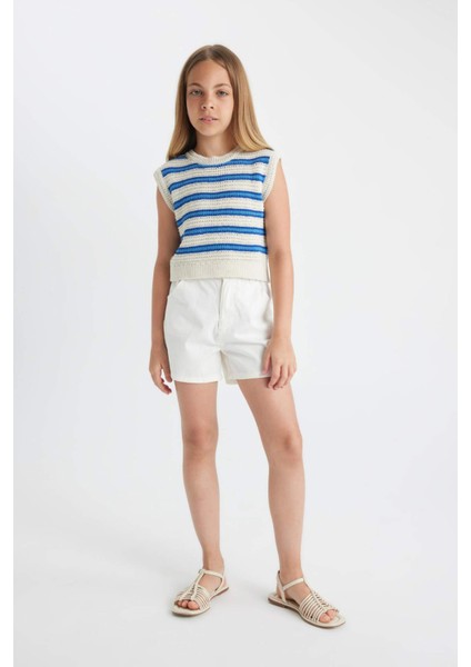 Kız Çocuk Pamuklu Şort