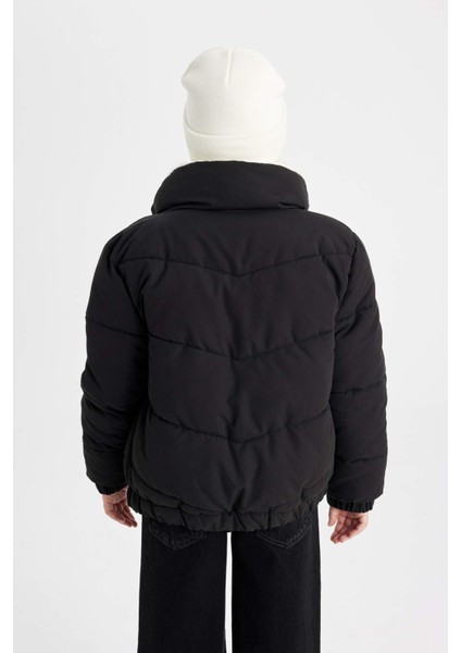 Kız Çocuk Pelüş Astar Şişme Mont C5390A824WN