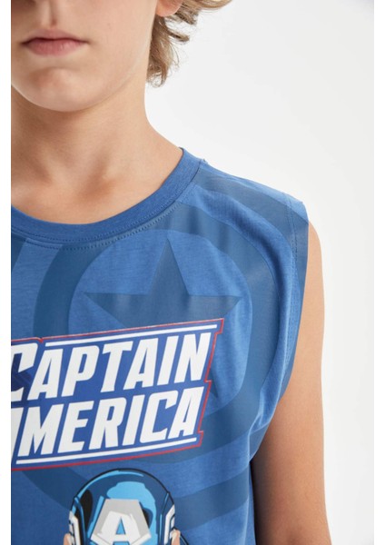 Erkek Çocuk Marvel Bisiklet Yaka Atlet C4443A824HS