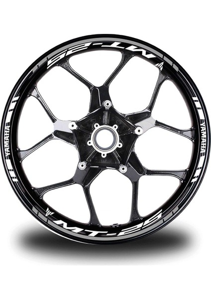 Gri Yamaha MT25 Takım Jant Sticker Etiket