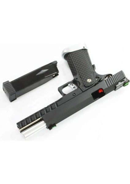 Kjw Hı-Capa Full Metal + Green Gas + 1 kg Bb + Taşıma Çantası + Atış Gözlüğü