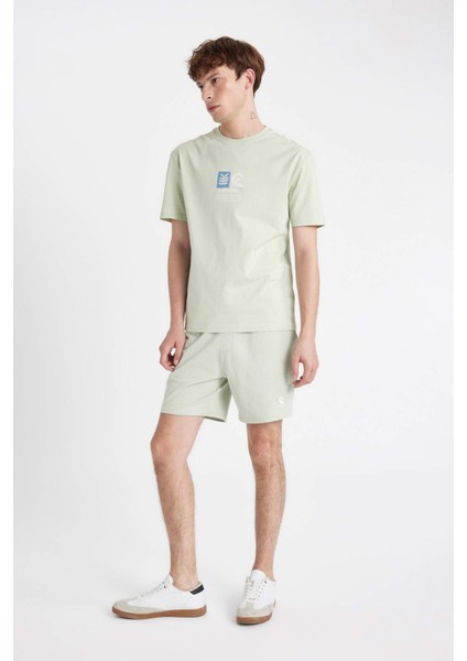 Slim Fit Dar Kesim Dar Paça Şort A3893AX24HS