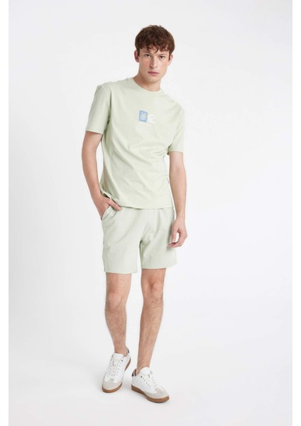 Slim Fit Dar Kesim Dar Paça Şort A3893AX24HS