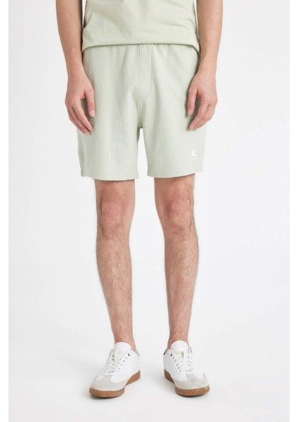 Slim Fit Dar Kesim Dar Paça Şort A3893AX24HS