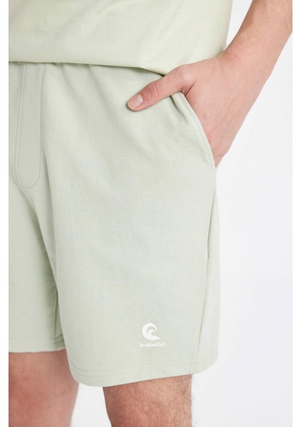 Slim Fit Dar Kesim Dar Paça Şort A3893AX24HS