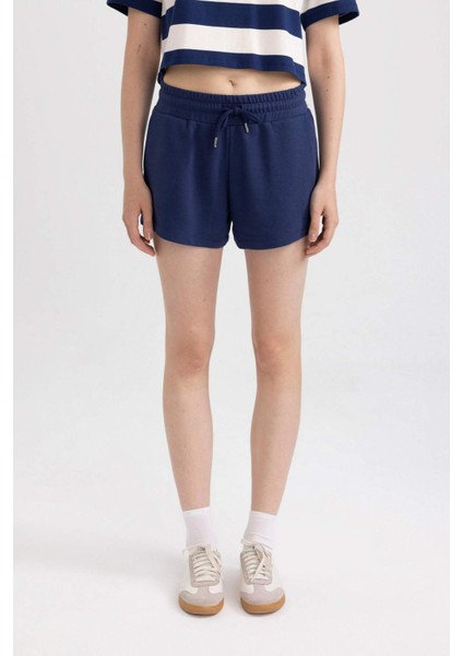 Regular Fit Normal Bel Kısa Basic Düz Şort C7600AX24SM