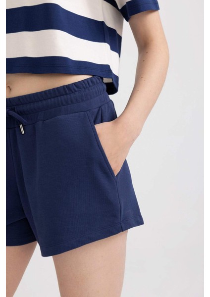 Regular Fit Normal Bel Kısa Basic Düz Şort C7600AX24SM