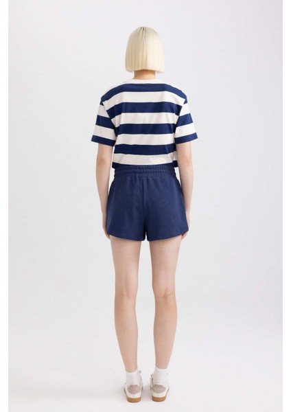 Regular Fit Normal Bel Kısa Basic Düz Şort C7600AX24SM