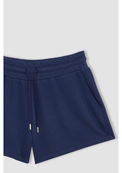 Regular Fit Normal Bel Kısa Basic Düz Şort C7600AX24SM