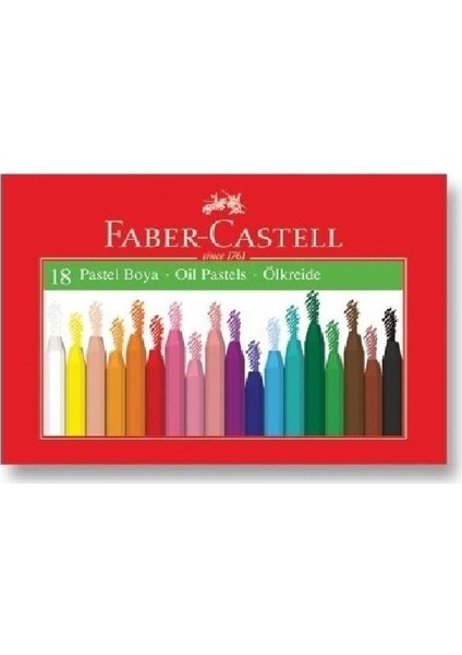 Faber Castell Pastel Boya 18 Renk modelleri