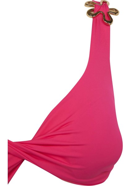 Ayje x DeFacto Tek Omuzlu Bikini Üstü C5724AX24HS