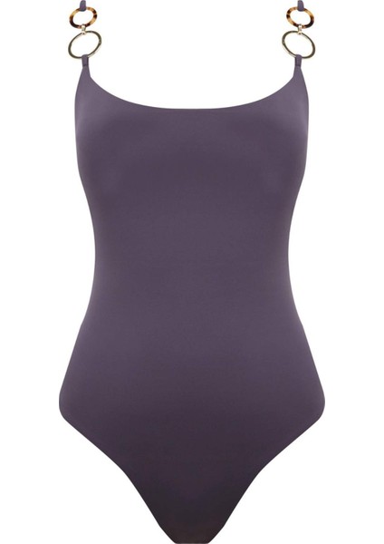 Ayje x DeFacto İnce Askılı Tokalı Mayo C3248AX24HS