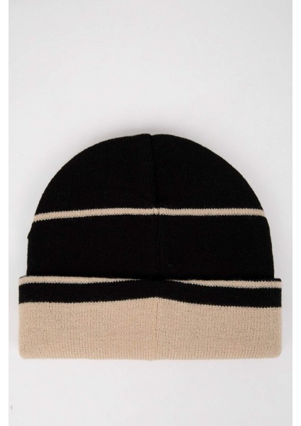 Erkek Çocuk Çizgili Triko Bere C8589A824WN