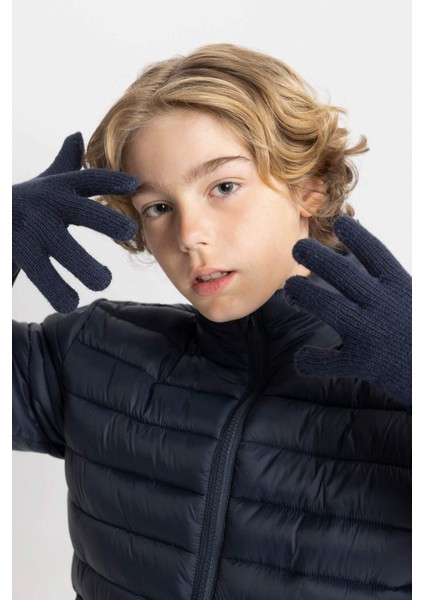 Erkek Çocuk 2'li Triko Eldiven C8577A824WN