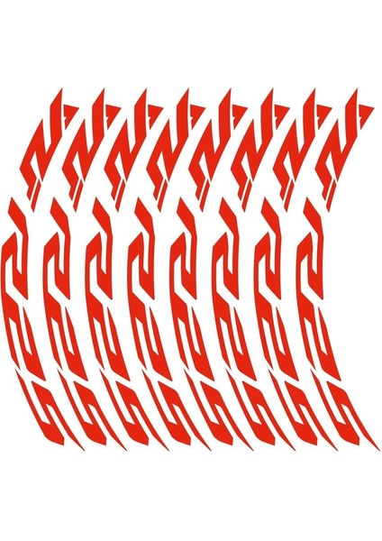 Yamaha Yzf R25 Yazılı 8li Jant Içi Yazı Sticker Etiket Neon Turuncu fiyatları