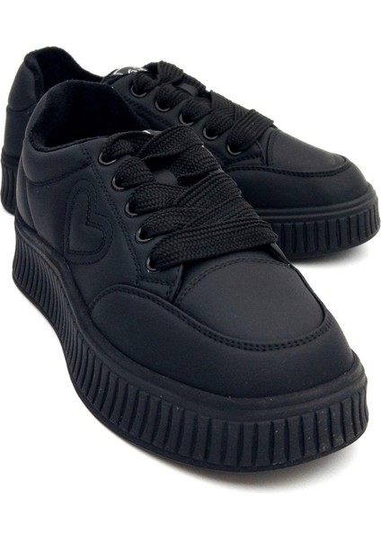 25K419 Kadın Hakiki Deri Içi Polarli Sneaker Ayakkabı