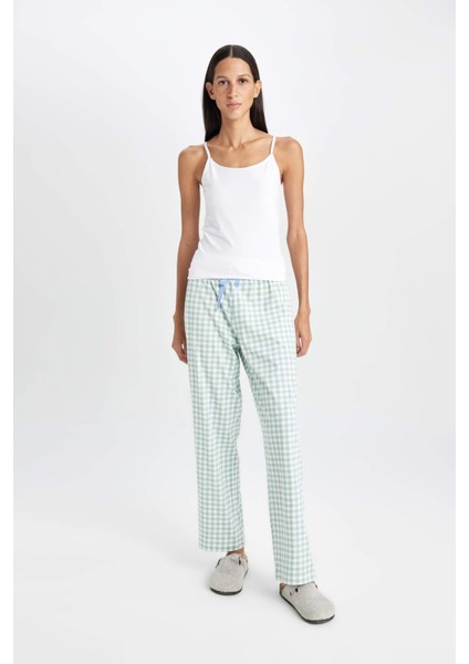 Pamuklu İnce Askılı Beyaz İç Atlet-Fall in Love M6858AZ24AU