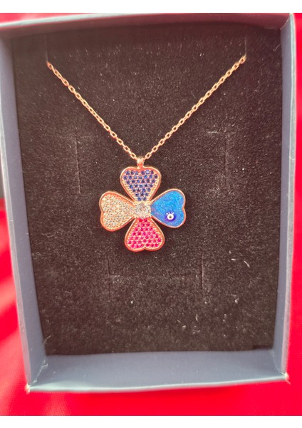 Yonca Çiçeği Gümüş Kolye fiyatları