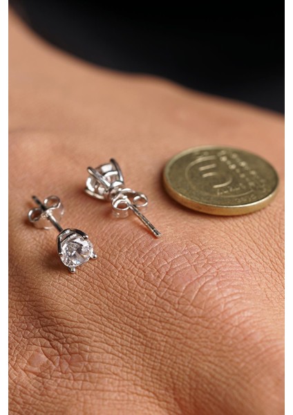 14 Ayar Altın Tektaş Küpe Erkek indirimleri