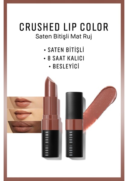 Crushed Lip Color - Saten Bitişli Mat Ruj- Cocoa 716170237916 modelleri