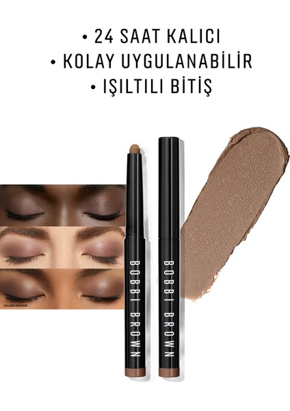Long-Wear Cream Shadow Stick / Kremsi Stick Göz Farı Golden Bronze 716170115092 indirimleri