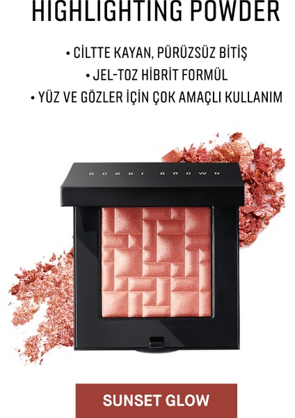 Highlighting Powder Inci Pigmentli Aydınlatıcı Pudra - Sunset Glow 716170185637 fırsatları